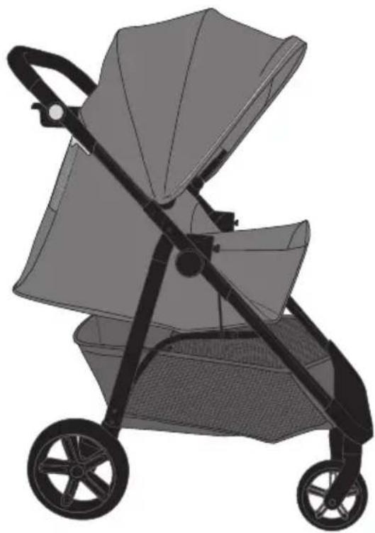 Evenflo Clover - Your stroller can be used in two different modes: Comfort Mode or Stroller Mode. - 1