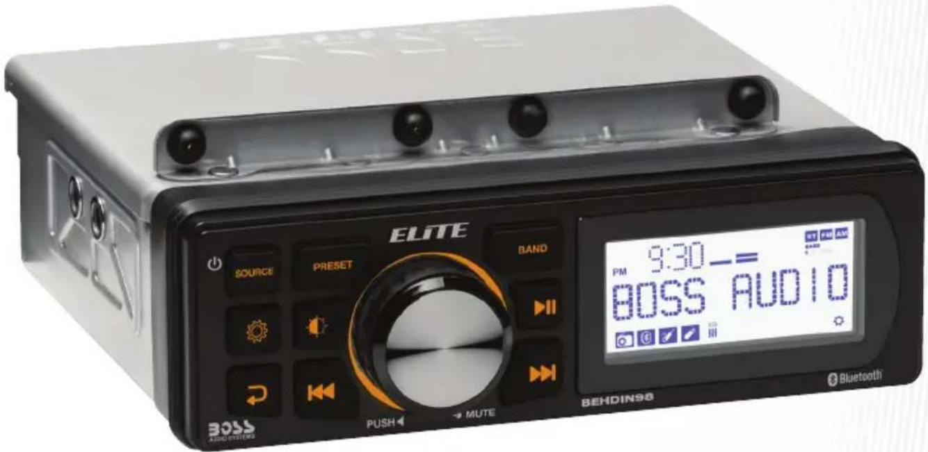 ELITE SOURCE PRESET BAND 9:30- PM BOSS AUDIO BEHDIN98 Bluetooth