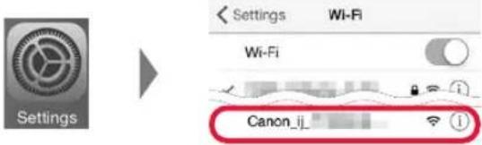 CANON PIXMA TS302a - iOS - 1