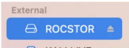 External ROCSTOR