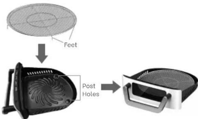 Feet Post Holes