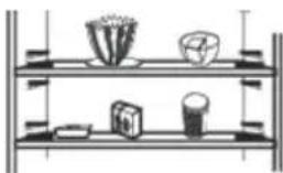 MISTRAL MBF117RB - PLACEMENT OF FOOD - 2