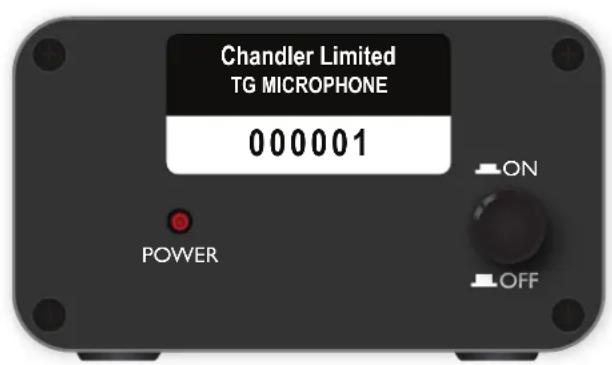 Chandler Limited TG MICROPHONE 000001 POWER ON OFF