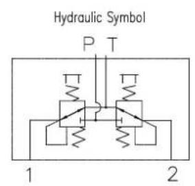 Hydraulic Symbol P T 1 2