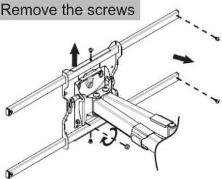 Remove the screws