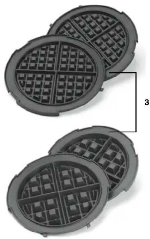 CUISINART WAF-RP10 - PARTS AND FEATURES - 2