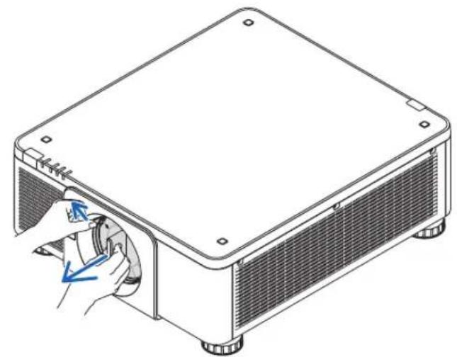 SHARP PX1004UL - Attaching/Removing the Dust Cap - 1