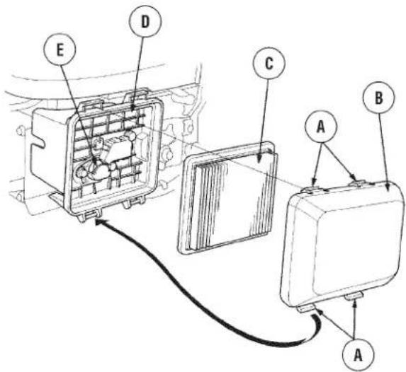 Craftsman 580.752630 - Servicio del Depurador de Aire - 1