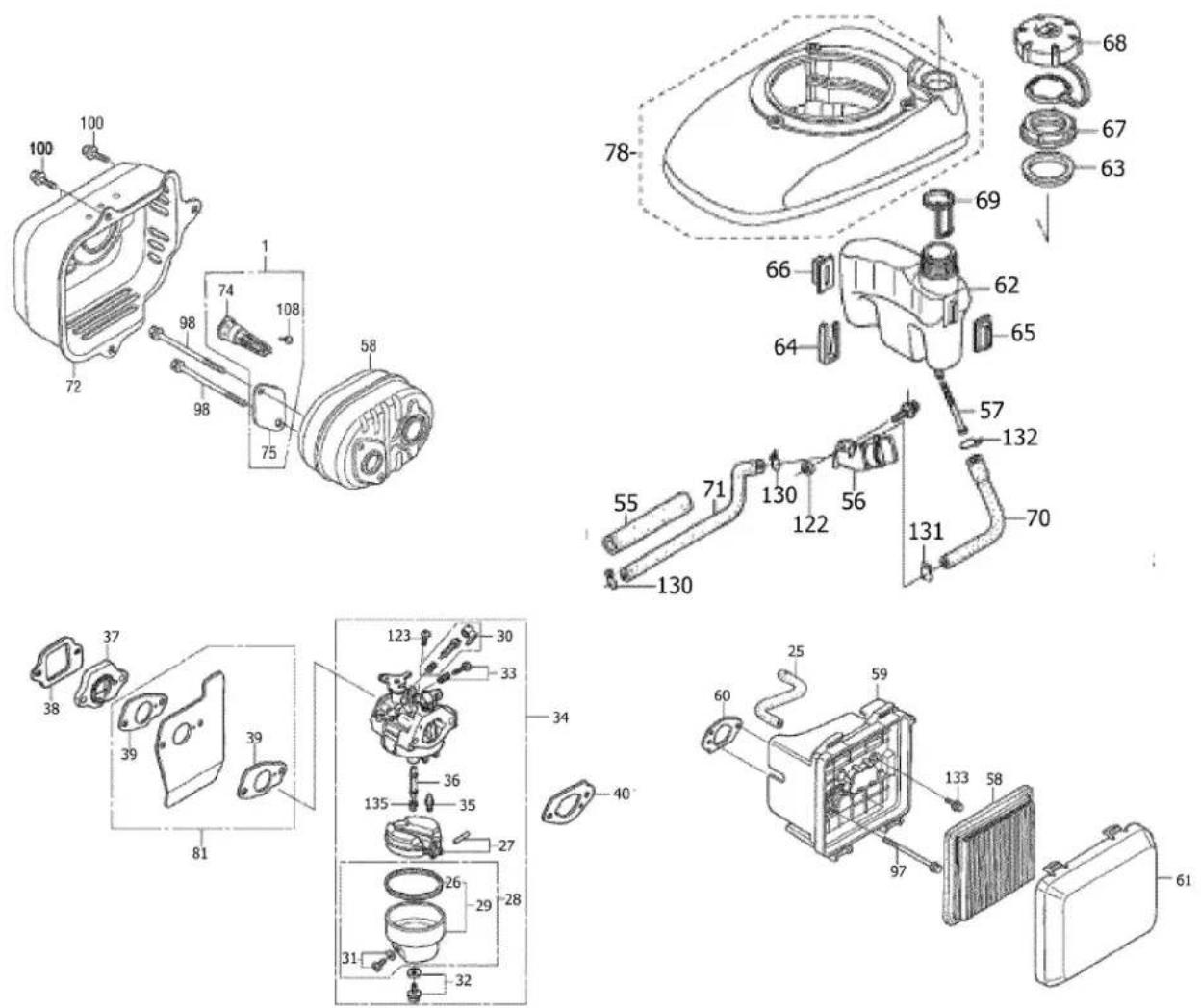 Craftsman 580.752630 - PARTS - 3