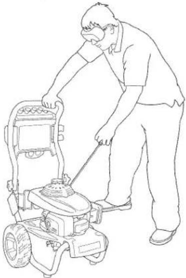 Craftsman 580.752630 - Para poner en marcha el limpiadora a presión - 5