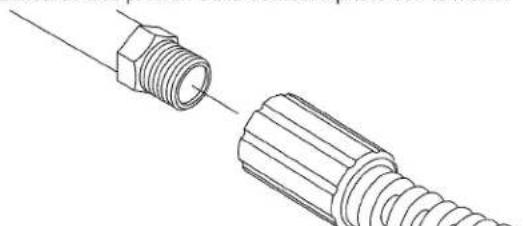 Craftsman 580.752630 - Conecte la Manguera y el Suministro de Agua a la Bomba - 2