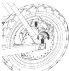 RAZOR RSF350 - ☐ Chain and Rear Wheel Replacement - 7