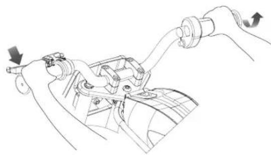 RAZOR RSF350 - □ Stopping the RSF350 - 2