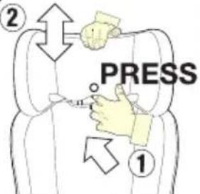 ② PRESS ①