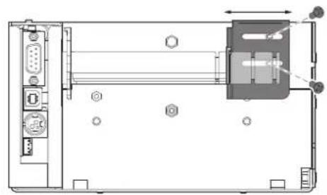 CUSTOM TPTCM112III - Loading the paper roll - 6