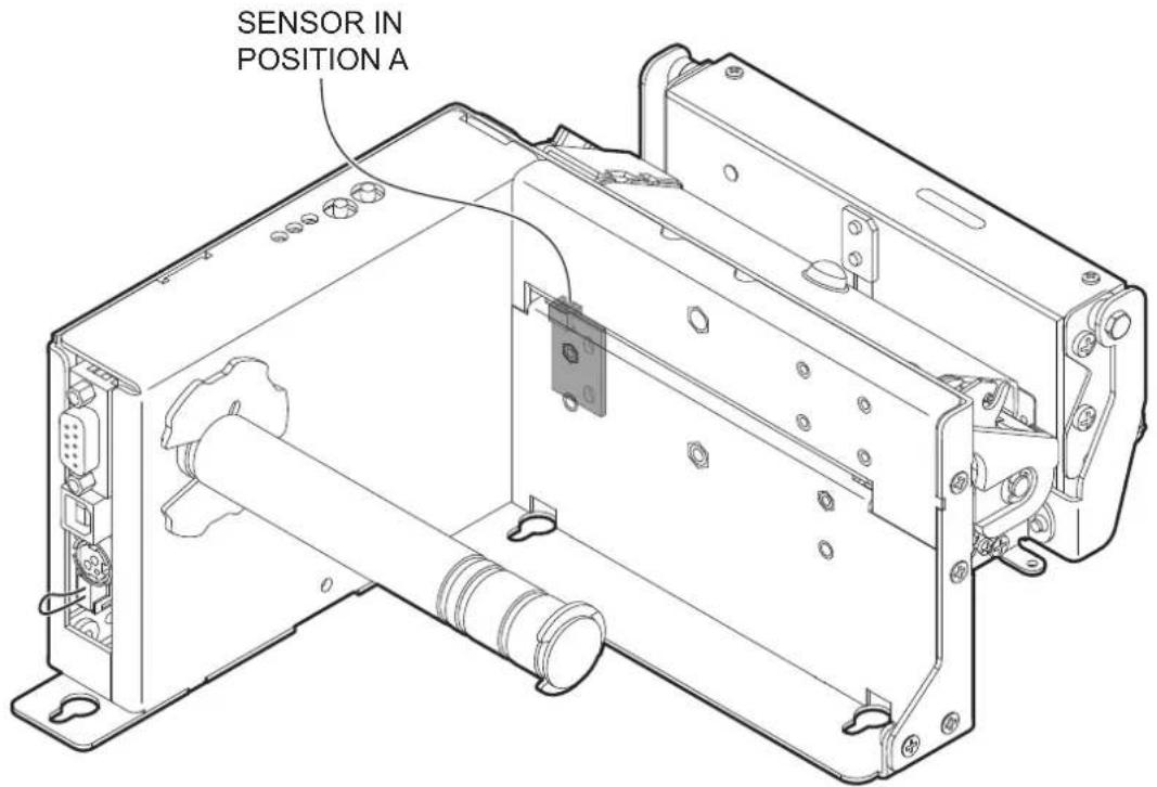 SENSOR IN POSITION A