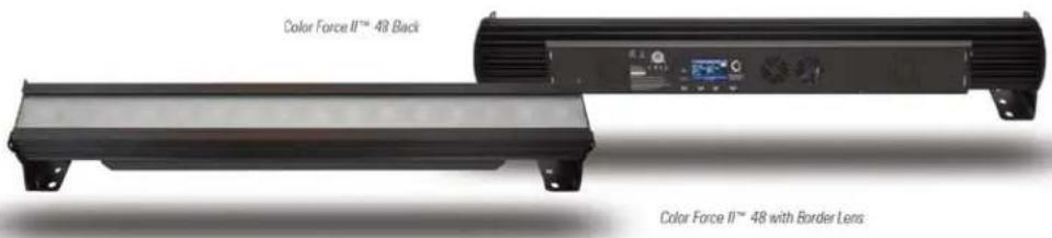 Color Force II™ 48 Back Color Force II™ 48 with Border Lens