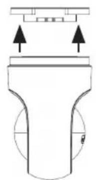 Pure technical diagram of a mechanical component with no text, numbers, or symbols
