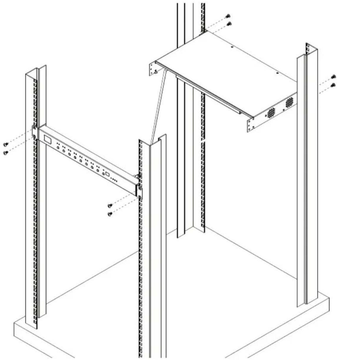 ATEN NRGence PE6108A - Rack Mounting - 3
