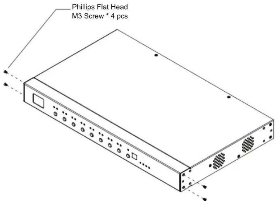 Phillips Flat Head M3 Screw * 4 pcs