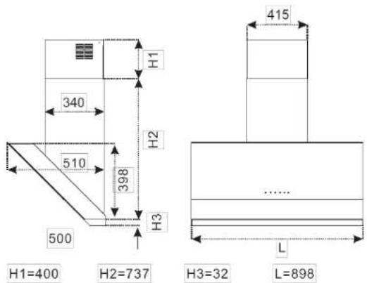 H1=400 H2=737 H3=32 L=898