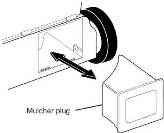 Mulcher plug