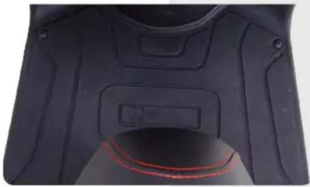 TVS iQube ST - TEXTURED FLOOR MAT - 1