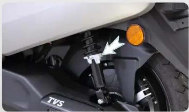 TVS iQube ST - REAR SHOCK ABSORBER - 2