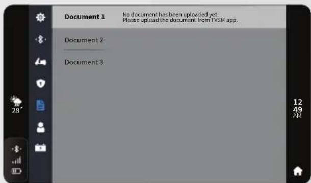 Document 1 No document has been uploaded yet. Please upload the document from TVSM app. Document 2 Document 3 12 49 AM