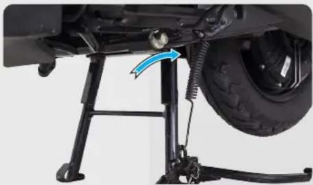 TVS iQube ST - EFFORTLESS E-Z CENTRE STAND\* - 1