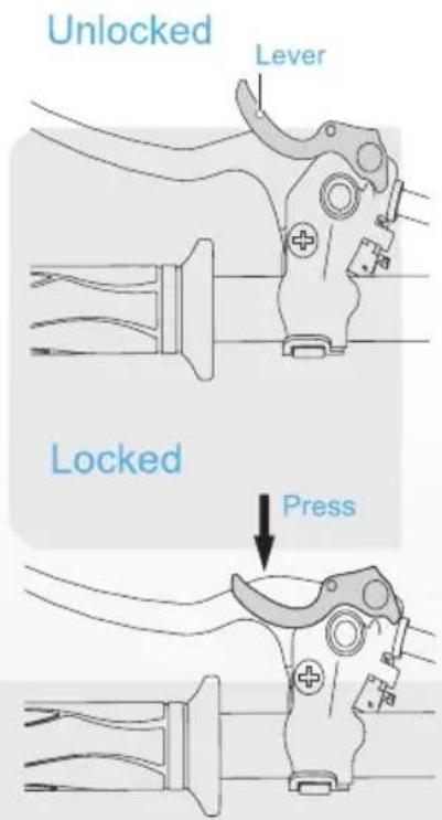 Unlocked Lever Locked Press