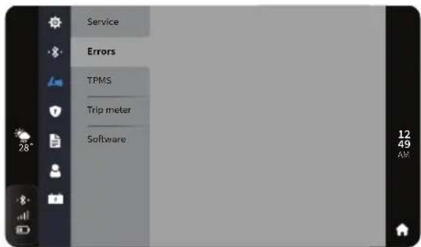 Service Errors TPMS Trip meter Software 12 49 AM