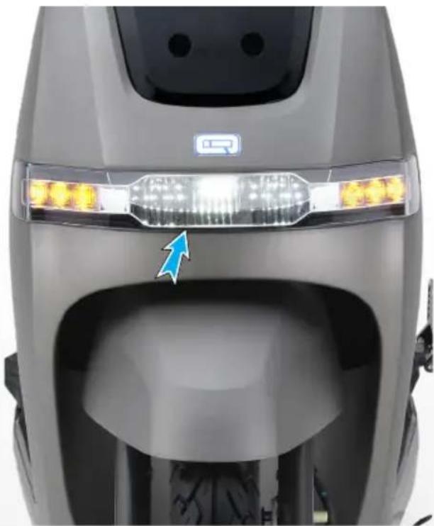 TVS iQube ST - Caution - 2