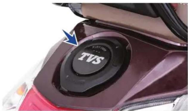 TVS Jupiter ZX - FUELTANK## CAP - 1