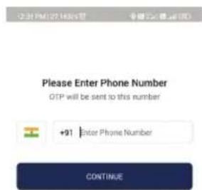 Please Enter Phone Number OTP will be sent to this number +91 |Enter Phone Number CONTINUE