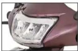 TVS Jupiter ZX - LED HEAD LAMP - 1