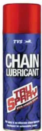 TVS CHAIN LUBRICANT TRY SPANY COCO'S SPANES & CO. THE WIND IS NO RESISTED CHAP BURGER INCREASE THE SUSTAINING CHAP