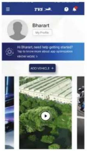 Bharart My Profile Hi Bharart, need help getting started? Trip to know more about app optimization KNOW MORE > ADD VEHICLE +