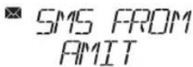TVS Jupiter ZX - SMS alert display ' - 1