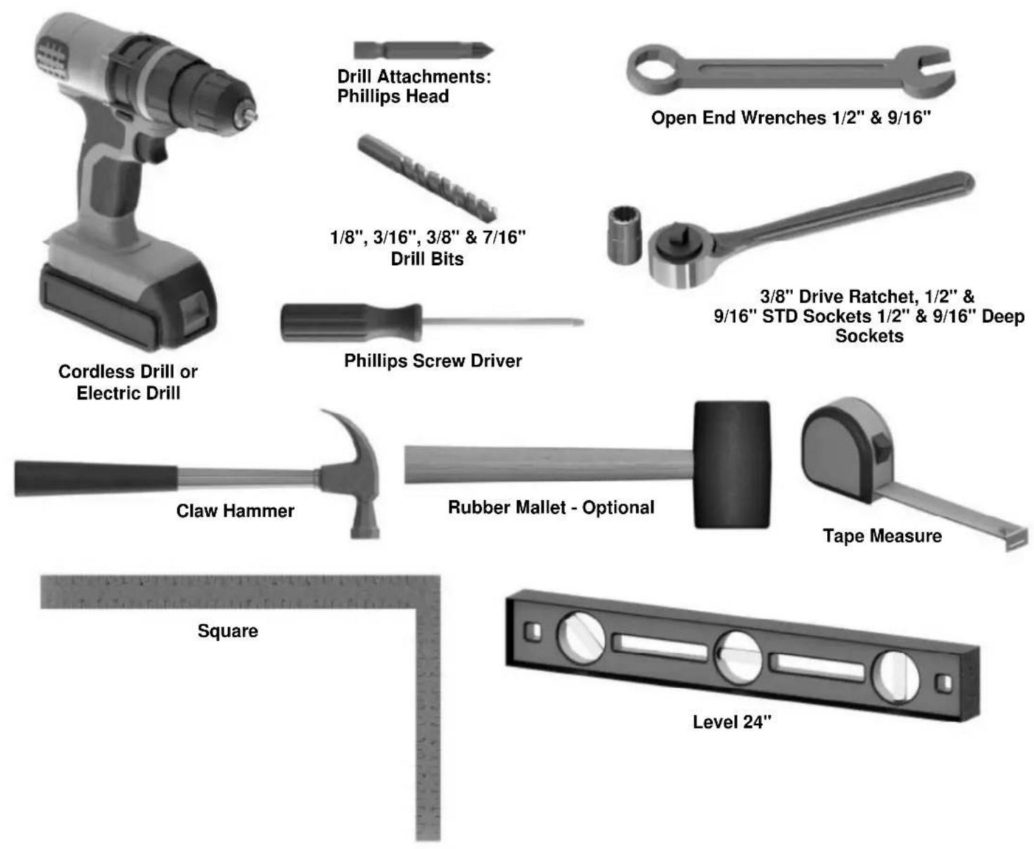 Backyard Discovery Oceanview - HARDWARE PARTS: - 2