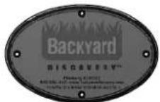 Backyard Discovery Oceanview - Parts Identification - 2