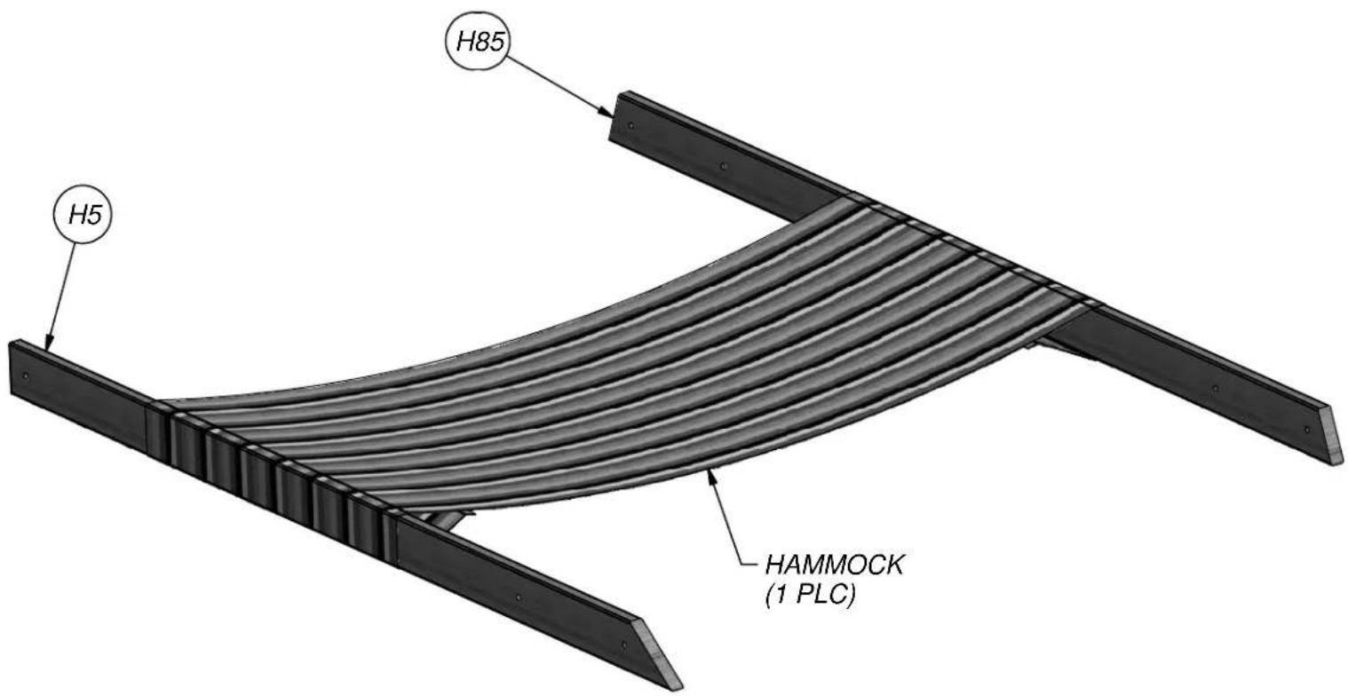 H85 H5 HAMMOCK (1 PLC)