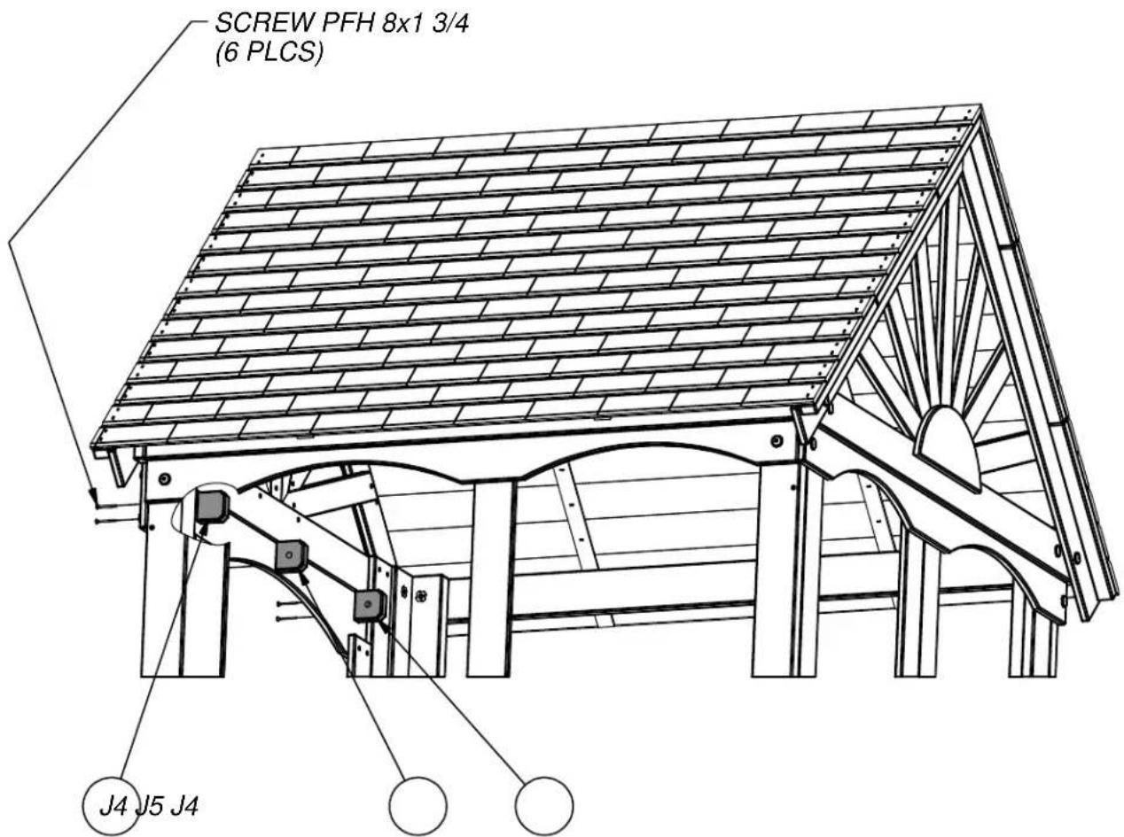 SCREW PFH 8x1 3/4 (6 PLCS) J4 J5 J4