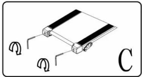 COSTWAY SP36091US - Center The Running Be - 3