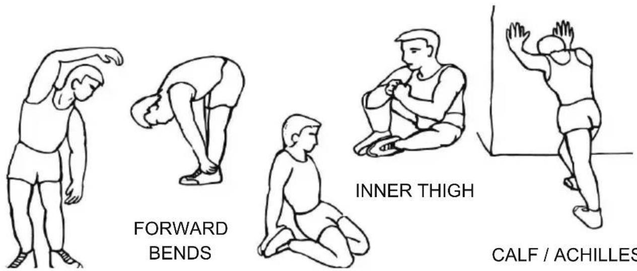 FORWARD BENDS INNER THIGH CALF / ACHILLES