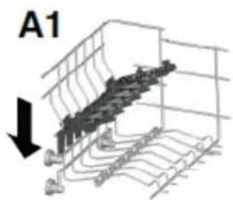 BAUMATIC BI 3F53L0B-80 - Using the upper basket - 2