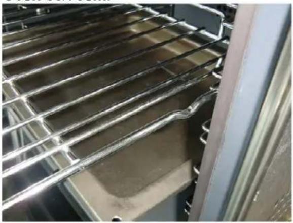 Porter & Charles SOPS60EL - How to place correctly the oven shelves and dip pan - 2