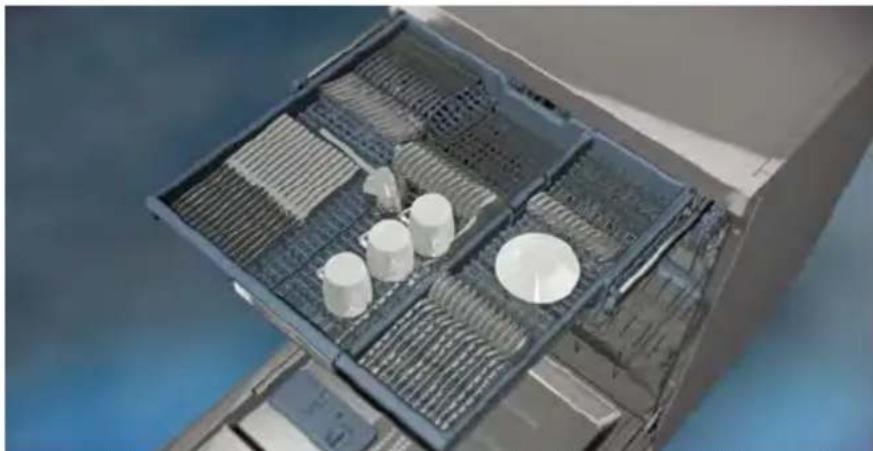 3D rendering of a multi-level electronic device with internal components and ventilation grilles (no visible text or symbols)