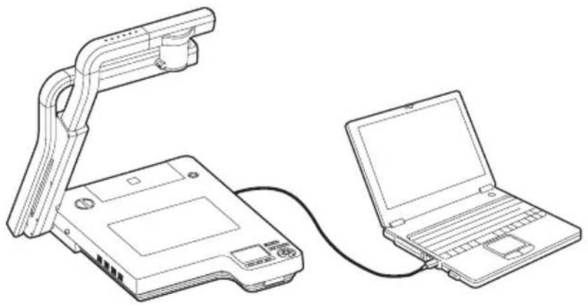 Elmo P100N - Capturing the Image through Network Connection with the FTP - 1