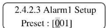 Elmo ESD-CC1 - Alarm Setup - 4